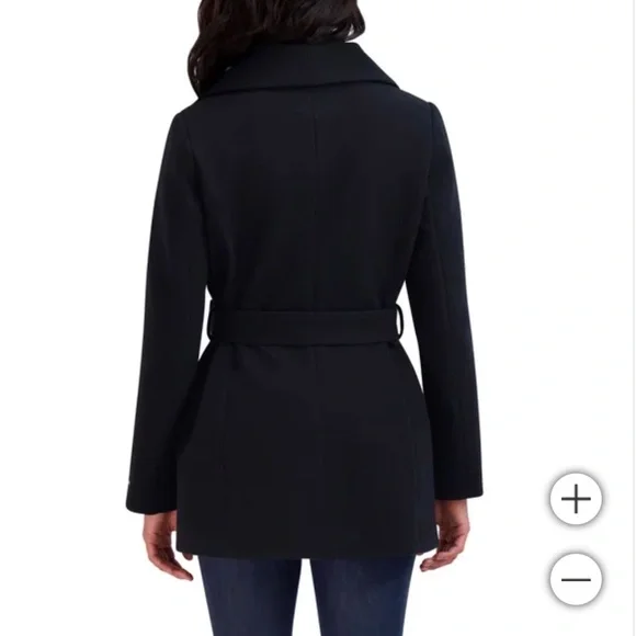 NWOT Tahari Ladies' Faux Wool Wrap Coat